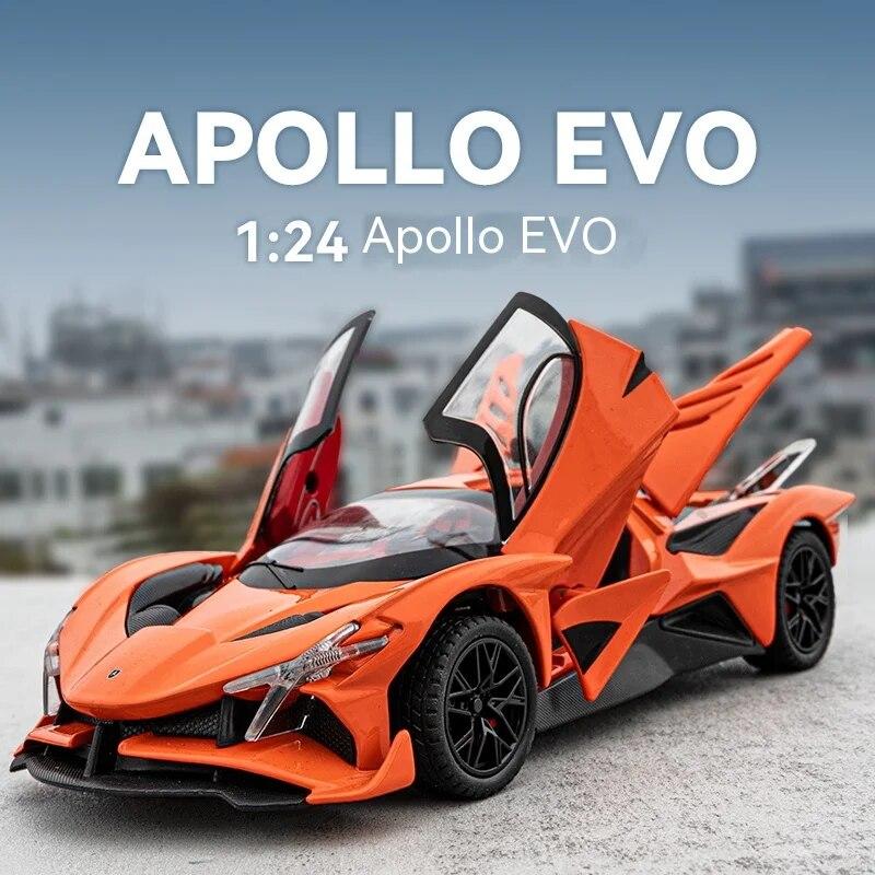 1/24 Scale Apollo Solar God Alloy Model Car - Unique Collectible for Car Lovers - Detailed Craftsmanship, Sturdy Construction
