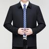 Men's Wool Jacket Spring and Autumn New Style Middle-aged and Elderly Business Leaders Dad's Casual Men's Jacket