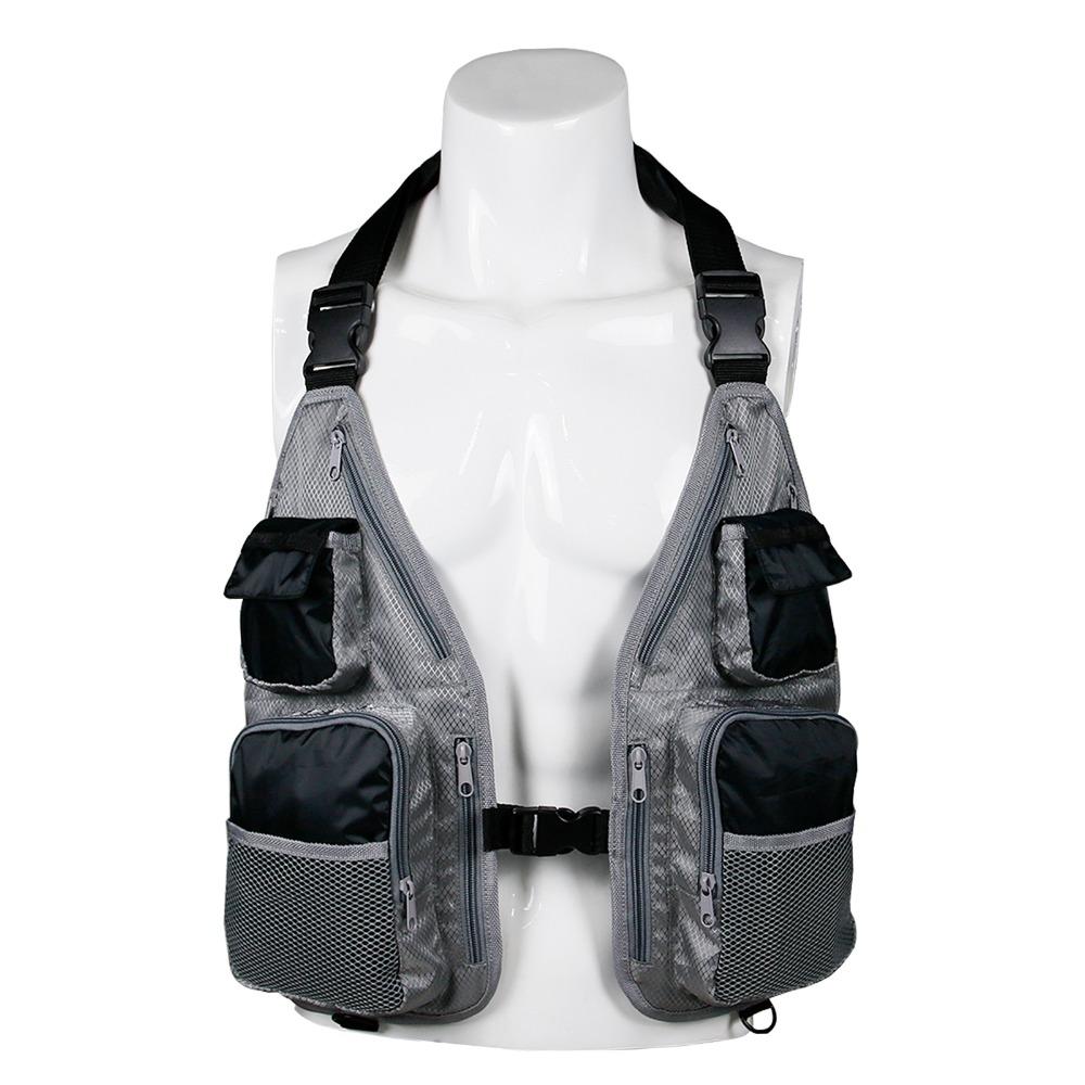 Quick Dry Fishing Vest Multiple Pockets Fly Fishing Vest Fishing Waistcoat  Outdoor Enthusiasts