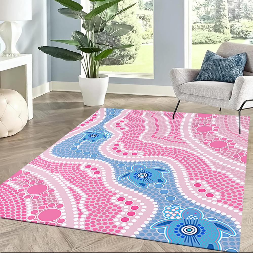 Australian Aboriginal Style 13 Carpet Design for Living Rooms Bedrooms Balcony Game Room Anti-slip Rug Office home decor Perfect Gift for Women/Men