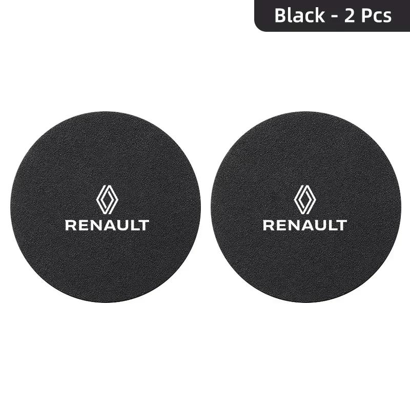 2PCS Car Coaster Cup Holder Anti-slip Accessories For Renault DACIA Fluence Scenic Loguna Logan Twingo Clio Captur ZEO PP25