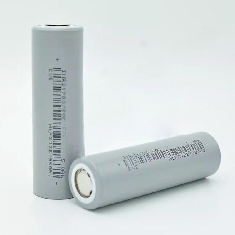 High Capacity 21700 5000mah Rechargeable Battery for Electric Tool