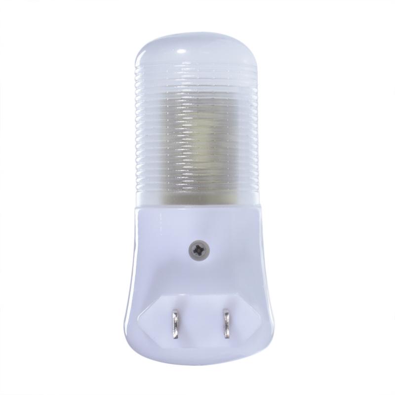 3W Plug-in Wall Manual On/Off Switch LED Night Light Soft White