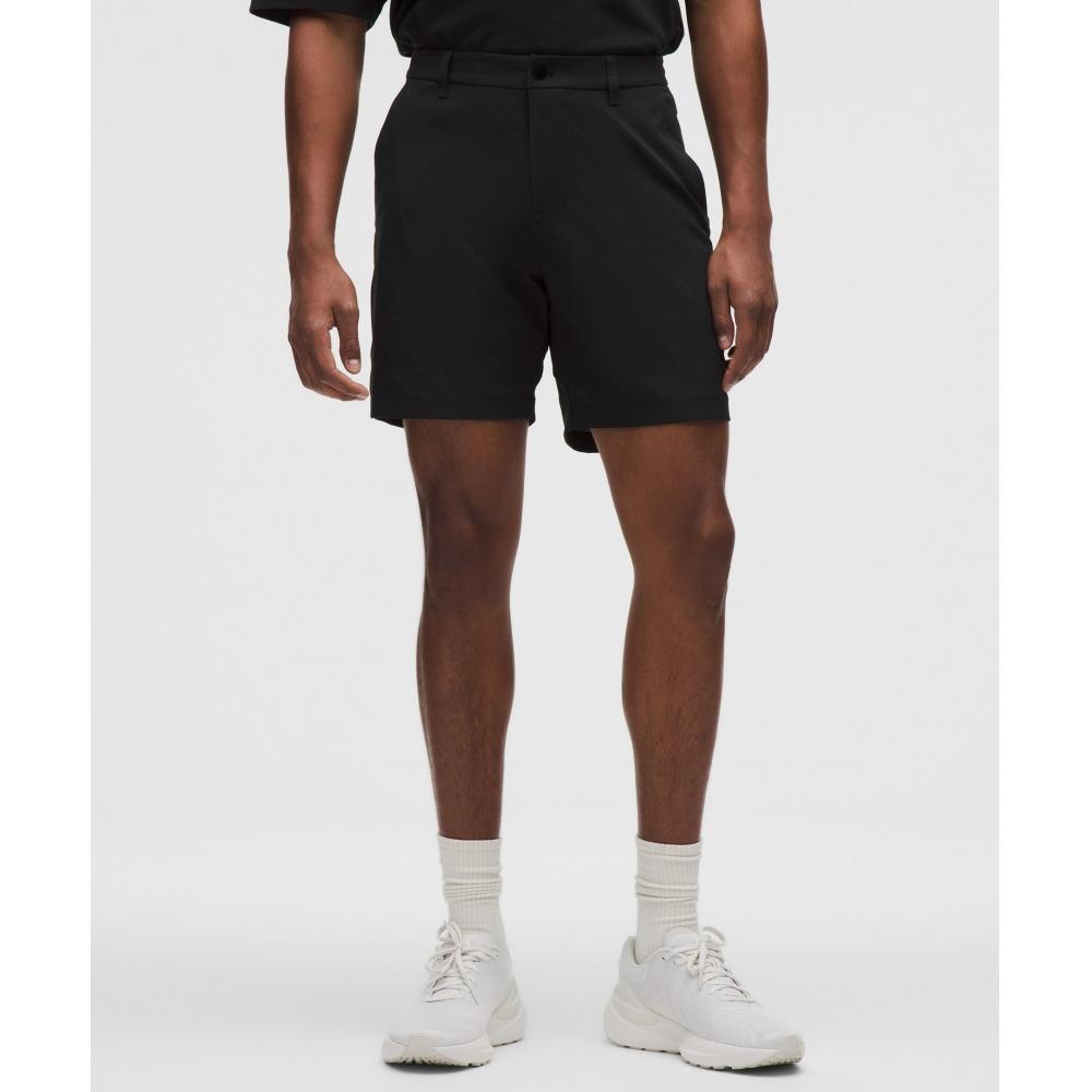 Lullulemon Abc Classic Fit Shorts 7Inch *Wovenair Blk