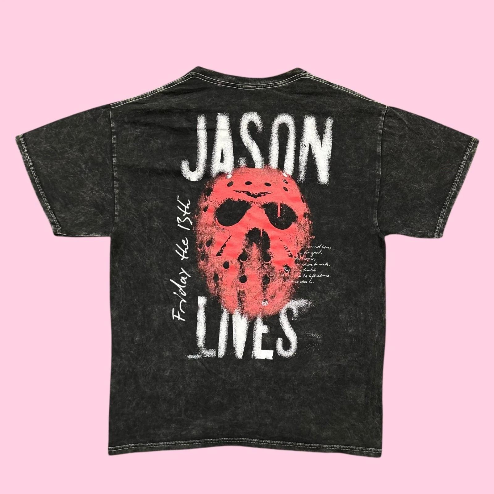 Bloody Disgusting x Friday the 13th Mineral Wash Tee XL M