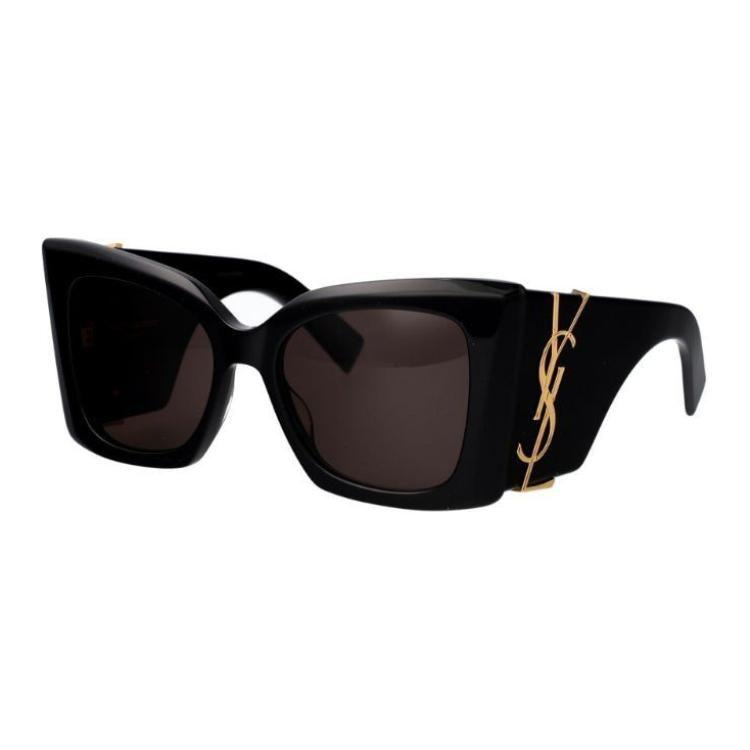 SAINT LAURENT Eyewear Blaze Geometric frame Sunglasses SLM119-001