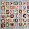 Random Color DIY Crochet Multicolor Coasters Square DIY Creation For Sewing Clothes Lace Blankets Decoration Handmade Cup Pad