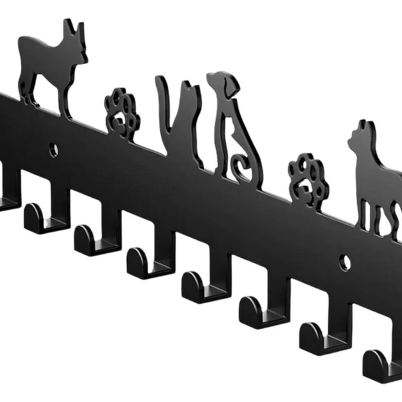 Animal Shape Wall Mount Hook Strong Metal Materials Ideal For Hanging Coat Towels Bags Home Or Workplaces Organization