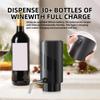 New Electric Wine Aerator Set with Type-C Rechargeable Automatic Wine Pourer and Dispenser Wine Aerator Gift Kit for Wine Lovers
