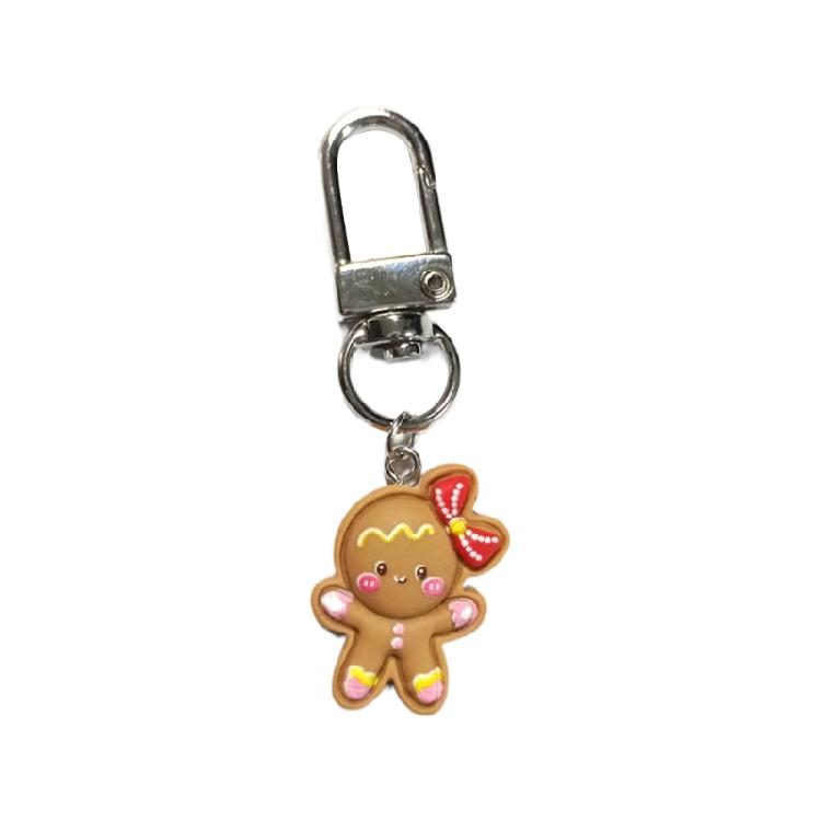 

Cartoon Bag Pendant Keys Charm Mini Pendant Keychain Plastic and Alloy Material 1