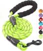 Pet Products Dog Reflective Leash Multi-color Strong Nylon Round Rope Large and Medium-sized Dog Leash Comfortable Padded Handle