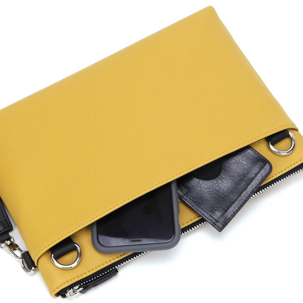 [Mira Milan] [Mira Milan] Primo Clutch BagShoulder Bag 2WAY No. 261111 [Light Blue] Light Blue