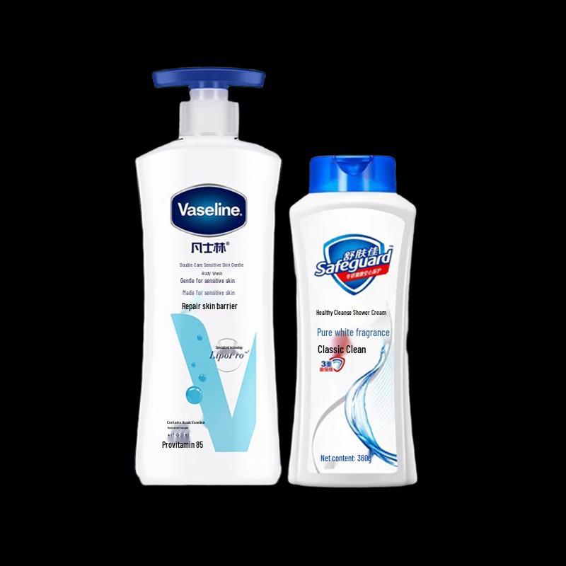 Vaseline Sensitive Skin Lotion & Shower Gel Set