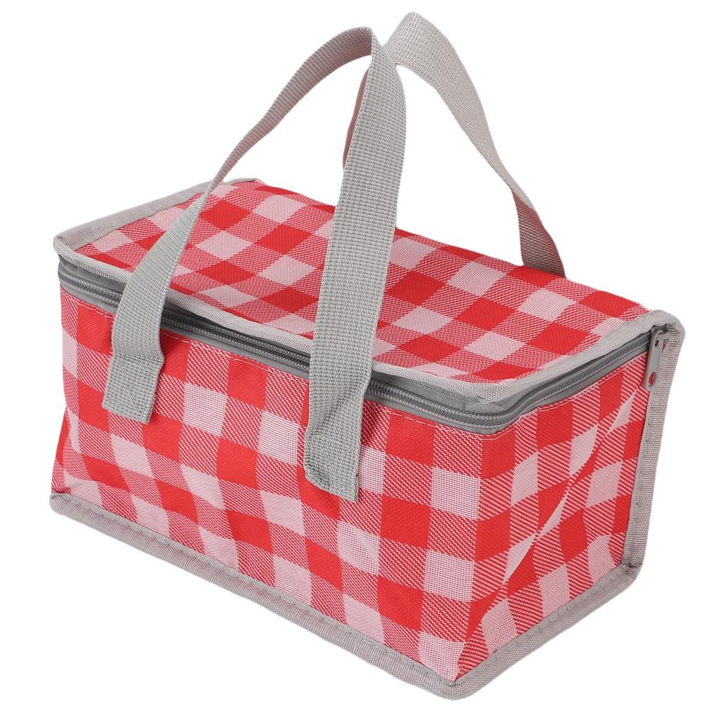 Izolowana Torba Piknikowa Wielokrotnego Użytku Składana Plażowa Torba Termiczna Krata Izolowana Torba na Zakupy na Ciepłe Zimne
