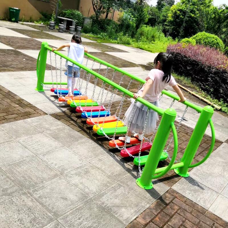 Boshili Kids Outdoor Balance Swing Bridge