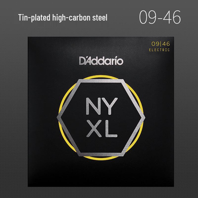 

D Addario NYXL Series Carbon Steel Electric Guitar Strings 09/10/11 (Third Gen)