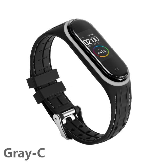 Strap For Mi band 7 6 5 Bracelet Sport belt Silicone watchband replacement Smartwatch bracelet for Xiaomi mi band 3 4 5 6 strap