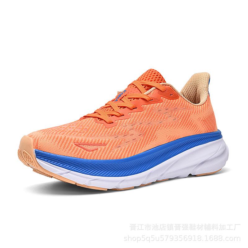 Breathable Jaka Professional Marathon Racing Running Shoes Lightweight Soft Sole Shock Absorber Outdoor Leisure Sports Tide Shoes