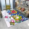 Tappeto Tappetino Decorativo per Casa Soggiorno Camera da Letto Divano Zerbino, Tappeto per Area Giochi Bambini Tappetino Antiscivolo, Gioco Cartoon Bubble Bobble Tappeto per Gamer