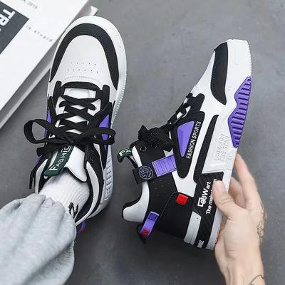 Fashion Platform Shoes Men's Shoes Outdoor Hip Hop Skate Shoes Tenis Masculino Casual Sneakers Men Lace-up Breathable Shoes