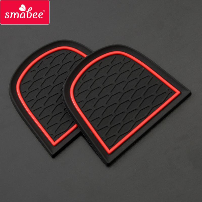Smabee Gate Slot Cup Pad für Ford Focus 2019 Autoinnenausstattung Gummi-Antirutschmatten Antirutschmatte Autoaufkleber