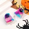 Colorful Ghost Grab Clip Pvc Spooky Hair Claw Fashion Halloween Grab Clip  Kids
