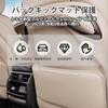 Misoso Toyota New Alphard 40 Series Vellfire Kick Guard Rear Seat Seat Back Cover Rear Seat Kick Guard Protector Protective Mat ALPHARD VELLFIRE 40