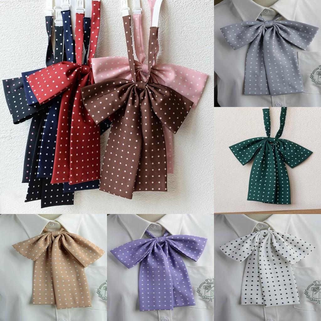 Kids Fashion Collared Brooch With Polka Dot Design For Casual School Wear And Youth