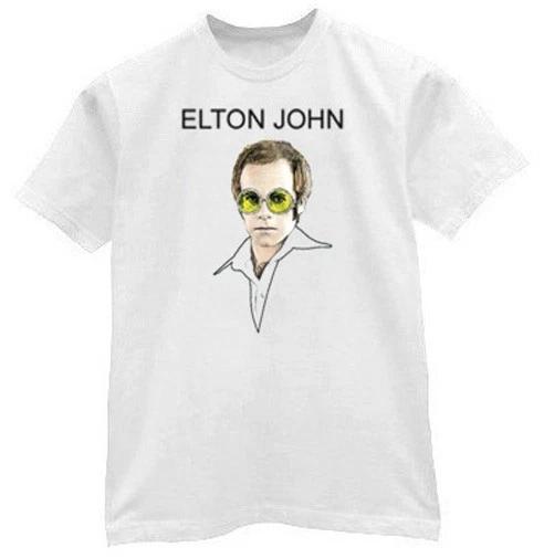 ELTON JOHN Music Concert T-Shirt S