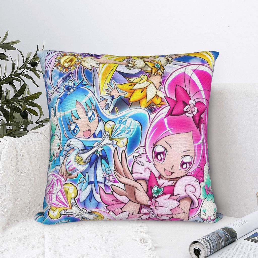 Pretty Cure Pillowcases Vintage Pillow Case For Sofa Home Decor Custom Pillow Cover