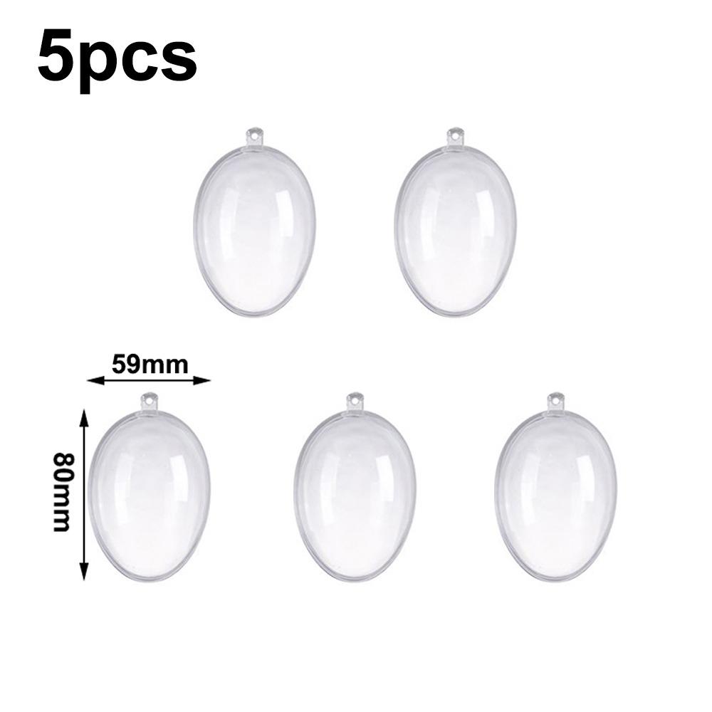Ornaments Hanging Ornament Easter Decoration Transparent Balls Transparent Easter Egg Candy Box