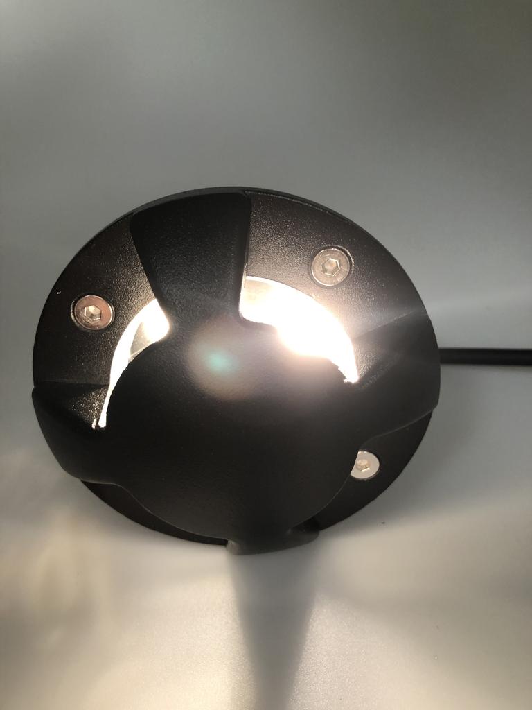 Außenlandschaft 2700K 6500K 3W IP67 LED-Erdlicht 12V 24V AC85-265V LED-Terrassen-Garten-Einbauleuchte