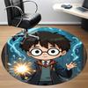 1ks Harry Potter Kancelářský kulatý koberec, Pod kancelářské židle Ložnice Obývací pokoj Domácí dekorace  a1022246