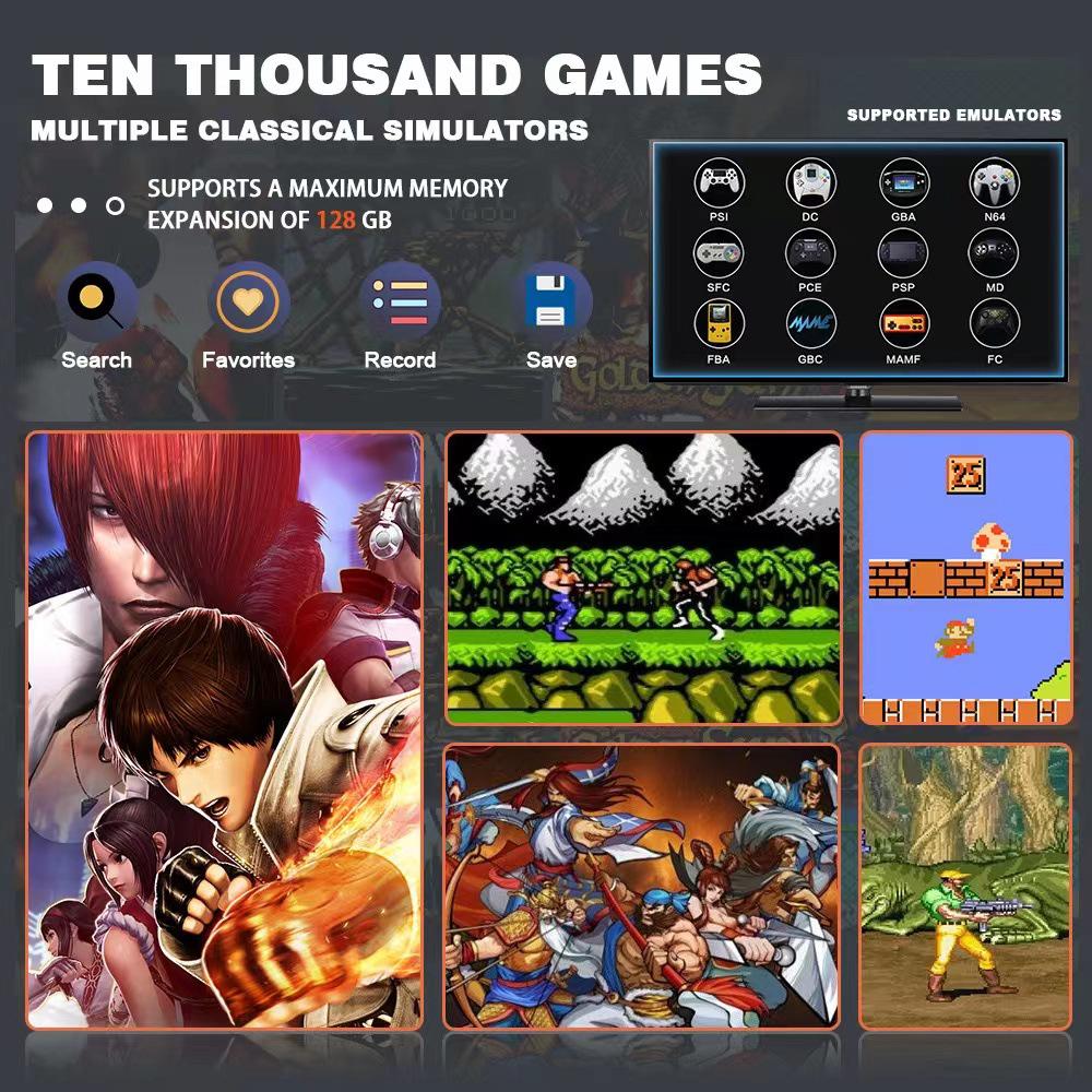GD10 Wireless HD HDMI Two-Player Home Game Console.