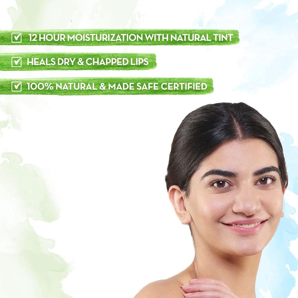 Mamaearth Vitamin C Tinted Lip Balm 2 g Pack of 1 | 12 Hr Moisturizing Natural Lip Color