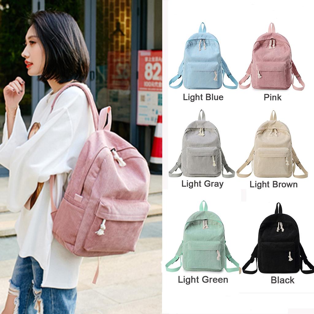 corduroy school backpack