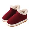 Winter Indoor And Outdoor Plush Thick Anti Slip Warm Cotton Shoes Rubber Shoes