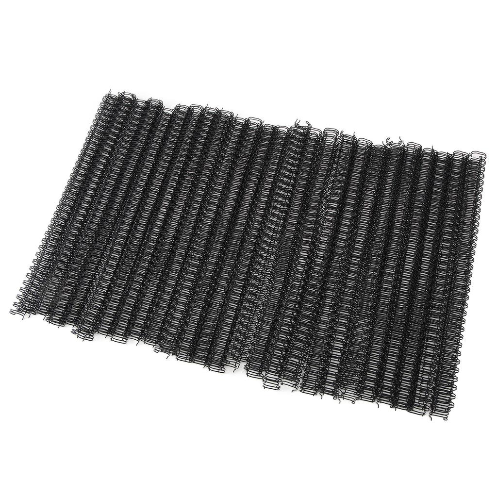 100Pcs Double   Wire Binding Spine 60 Sheet Capacity 3:1 Pitch 34   9.5mm Diameter Set Kit for   Paper