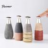 Shampoo Dispenser Bottle Ceramic Soap for Bathroom, 350/380ML Hand with Large Capacity Lotion Pump, Refillable Liquid Soap, and Pump