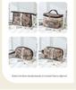 Cute Bear Portable Makeup Bag - Travel Toiletry & Cosmetics Organizer