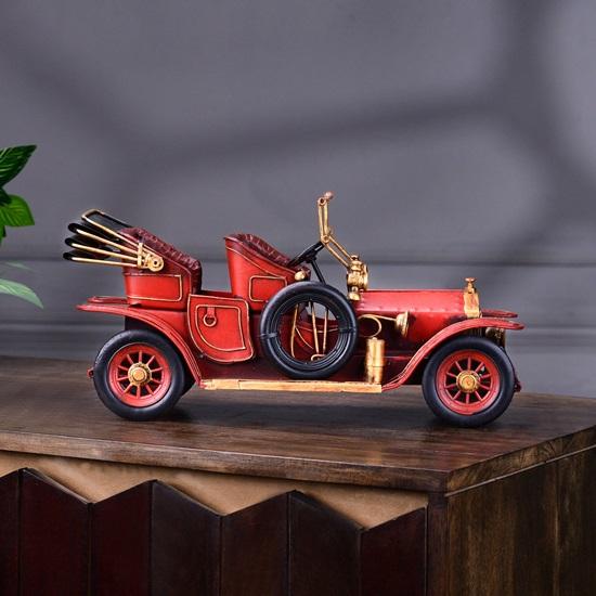 Oldtimer-Modell, Heimdekoration, ideal für Autoliebhaber, Retro-Metallhandwerk