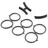 Gorgeri 3 Piece Intake Manifold Gasket Set 17176 Set31050 Car Intake Plenum Gasket Accessory Replacement for Lexus IS250 2006-2012