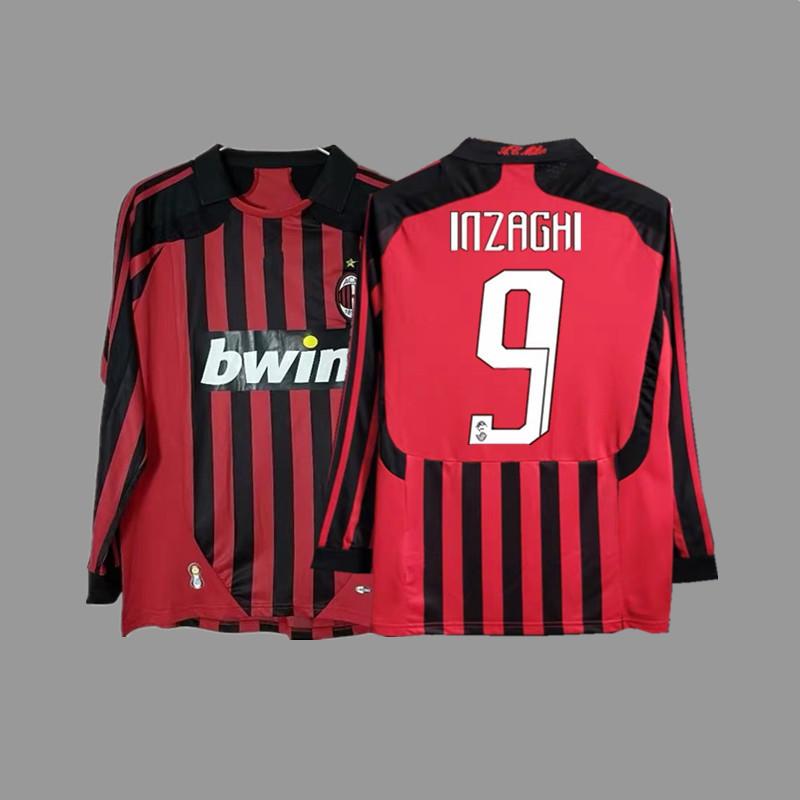 AC vintage jersey football jersey Maldini Tonali Ibka Piatek Shevchenko jersey