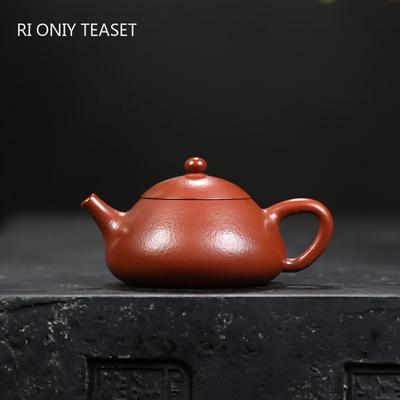 130 ml Yixing Lila Ton Teekanne Meister Handarbeit Kleine Kapazität Teekanne Wasserkocher Schönheit Tee-Ei Chinesisches Zisha Teeset Teegeschirr
