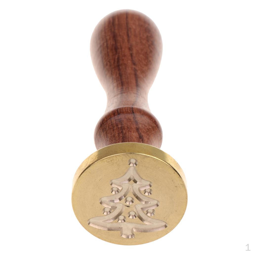 

Винтажный сургуч на рождественский тематический дизайн для поздравительных открыток № 8