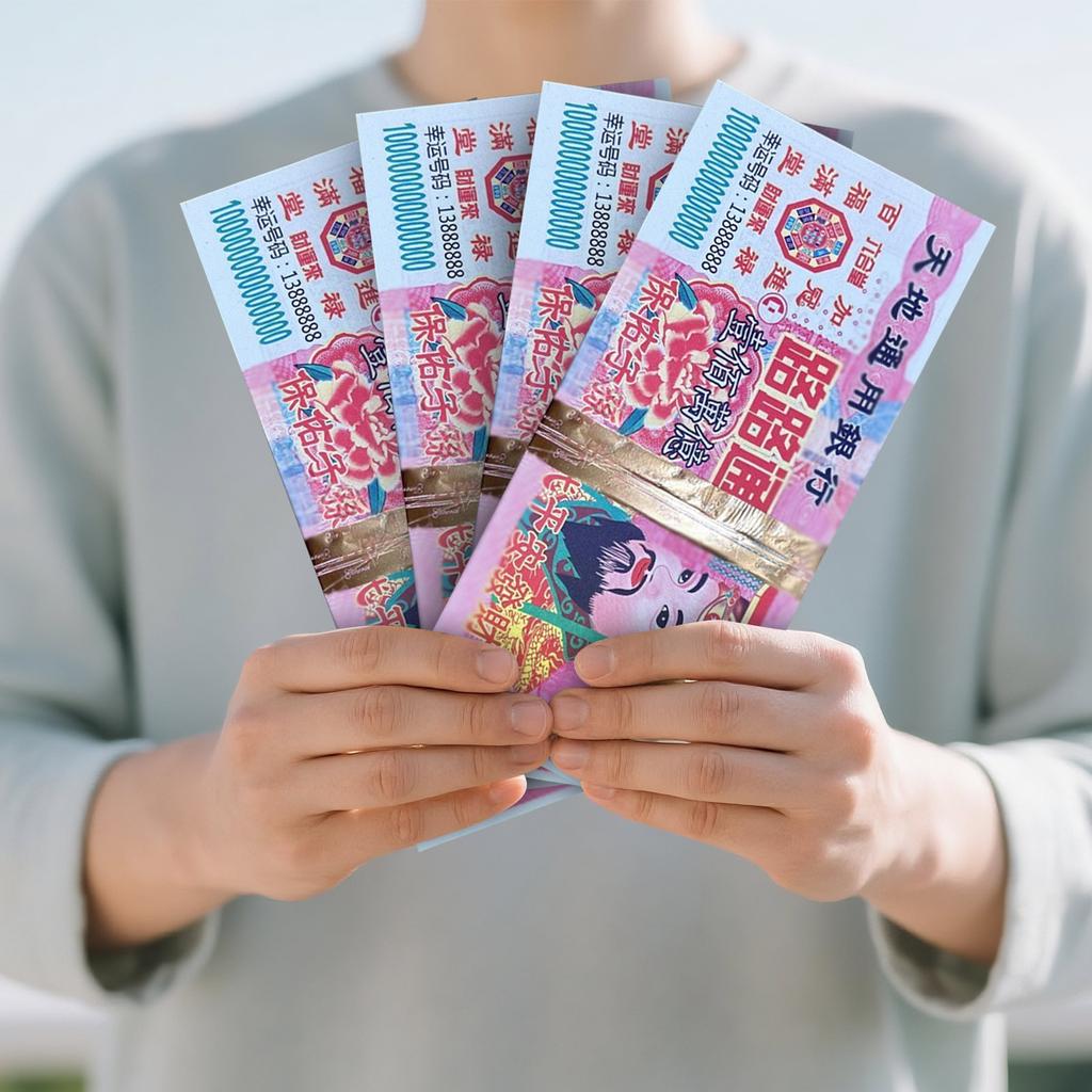 Traditional Spirit Money Paper – Ancestral Worship Offering,