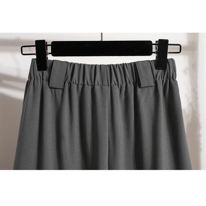 DIMANAF 2025 Women Summer Plus Size High Waist Skirts Vintage Elastic Elegant Long Pleated Skirts 5XL