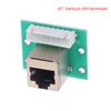 1 tk Rj45 adapterplaat Xh2.54 modulaarse Etherneti pistikuga adapteri võrguliides + katkestusplaat + viigu päis