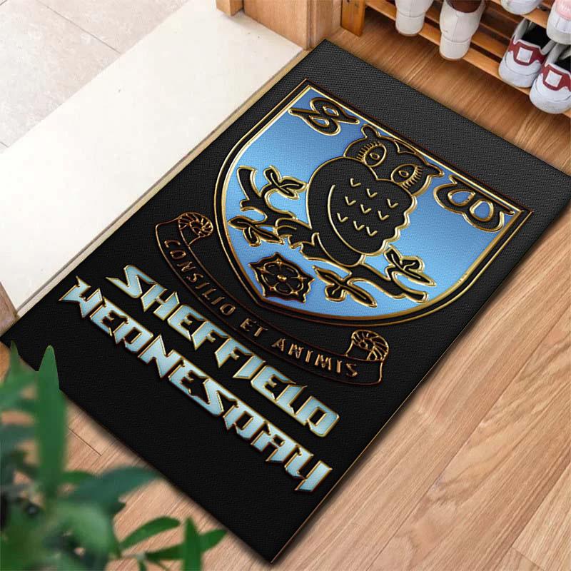 Sheffield Wednesday Football Club Carpet Rug for Living Room Bedroom Home Sofa Decoration,Kids play Non-slip Floor Mat