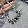 Dark Cyberpunk Style Irregular Titanium Steel Necklace High Fashion Cool Choker Fashion Neck Accessories For Men And Women